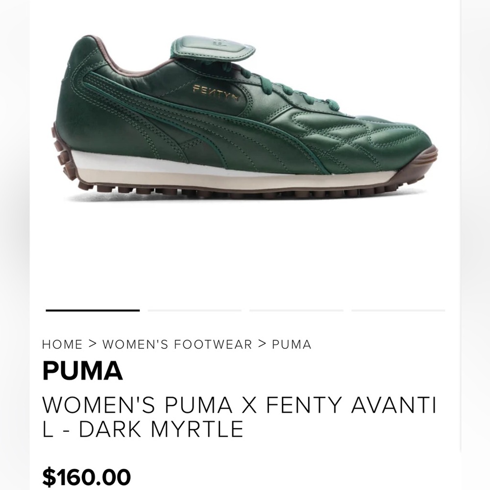 Puma Fenty Avanti Green Women's Shoes